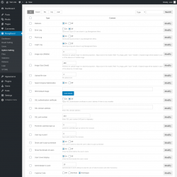 Page screenshot: MangBoard &rarr; Option Setting