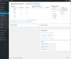 Page screenshot: MangBoard