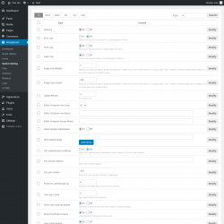 Page screenshot: MangBoard &rarr; Option Setting