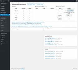 Page screenshot: MangBoard