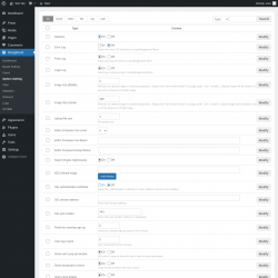 Page screenshot: MangBoard &rarr; Option Setting