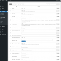 Page screenshot: MangBoard &rarr; Option Setting