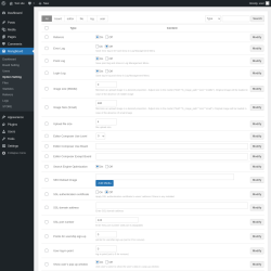 Page screenshot: MangBoard &rarr; Option Setting