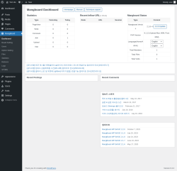 Page screenshot: MangBoard