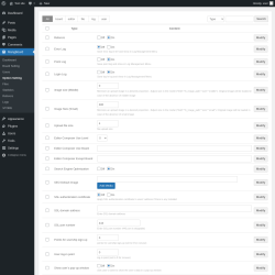 Page screenshot: MangBoard &rarr; Option Setting