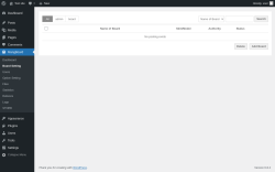 Page screenshot: MangBoard &rarr; Board Setting