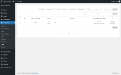 Page screenshot: MangBoard &rarr; Logs