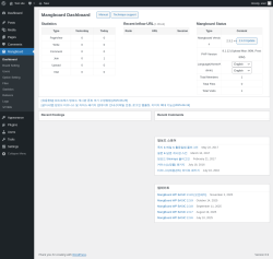 Page screenshot: MangBoard
