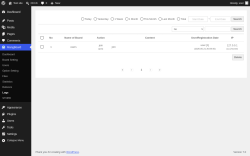 Page screenshot: MangBoard &rarr; Logs