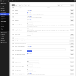 Page screenshot: MangBoard &rarr; Option Setting
