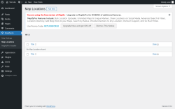 Page screenshot: MapifyLite → Map Locations