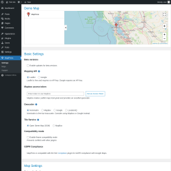 Page screenshot: MapPress
