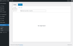 Page screenshot: MapPress → Maps