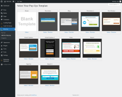 Page screenshot: Pop-Ups → Add New Pop-Ups