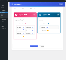 Page screenshot: MarqueeX