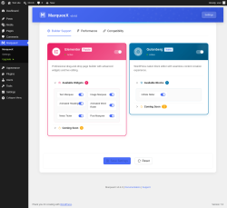 Page screenshot: MarqueeX