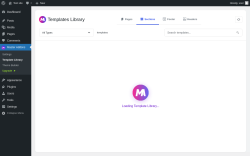 Page screenshot: Master Addons &rarr; Template Library