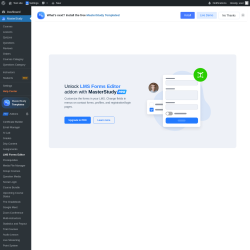 Page screenshot: MasterStudy → LMS Forms Editor