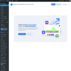 Page screenshot: MasterStudy → Statistics and Payout