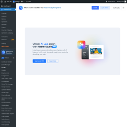 Page screenshot: MasterStudy → AI Lab