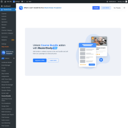Page screenshot: MasterStudy → Course Bundle