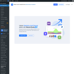 Page screenshot: MasterStudy → Statistics and Payout