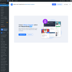 Page screenshot: MasterStudy → Udemy Importer