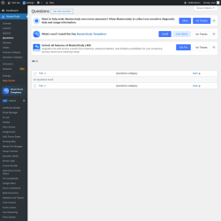 Page screenshot: MasterStudy → Questions