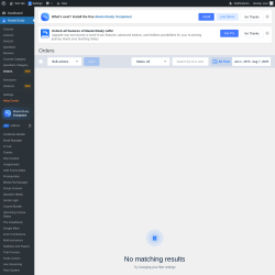 Page screenshot: MasterStudy → Ordersnew