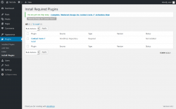 Page screenshot: Plugins 0 → Install Plugins
