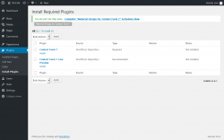 Page screenshot: Plugins 0 → Install Plugins