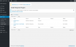 Page screenshot: Plugins  → Install Plugins