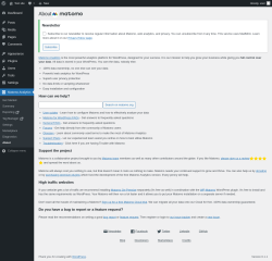 Page screenshot: Matomo Analytics &rarr; About