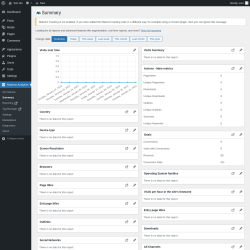 Page screenshot: Matomo Analytics &rarr; Summary