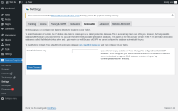 Page screenshot: Matomo Analytics &rarr; Settings &rarr; Geolocation