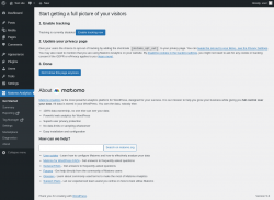 Page screenshot: Get Started &lsaquo; Test site &mdash; WordPress