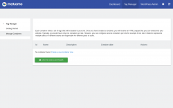 Page screenshot: Matomo Analytics &rarr; Tag Manager 