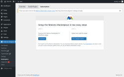 Page screenshot: Matomo Analytics &rarr; Marketplace &rarr; Subscriptions