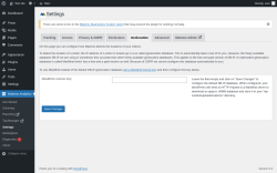 Page screenshot: Matomo Analytics &rarr; Settings &rarr; Geolocation