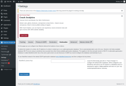 Page screenshot: Matomo Analytics &rarr; Settings &rarr; Geolocation