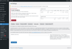Page screenshot: Matomo Analytics &rarr; Settings &rarr; Geolocation