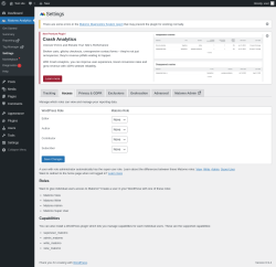 Page screenshot: Matomo Analytics &rarr; Settings &rarr; Access