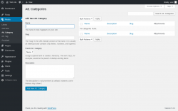 Page screenshot: Media &rarr; Att. Category