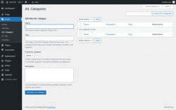 Page screenshot: Media &rarr; Att. Category