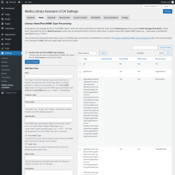 Page screenshot: Settings &rarr; Media Library Assistant &rarr; Views