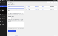 Page screenshot: Media &rarr; Att. Category
