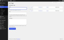 Page screenshot: Media &rarr; Att. Tag