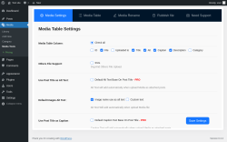 Page screenshot: Media &rarr; Media Tools