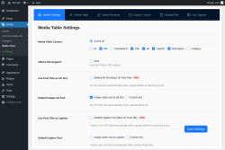 Page screenshot: Media &rarr; Media Tools
