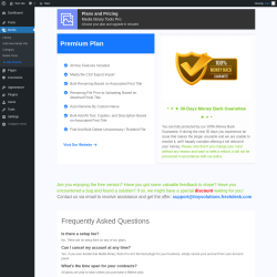 Page screenshot: Media &rarr;   Get license
